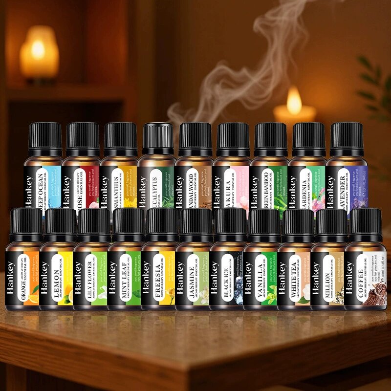 20 Flavors 10ml Essential Oils - đánh giá và giá Home Fragrance Oud